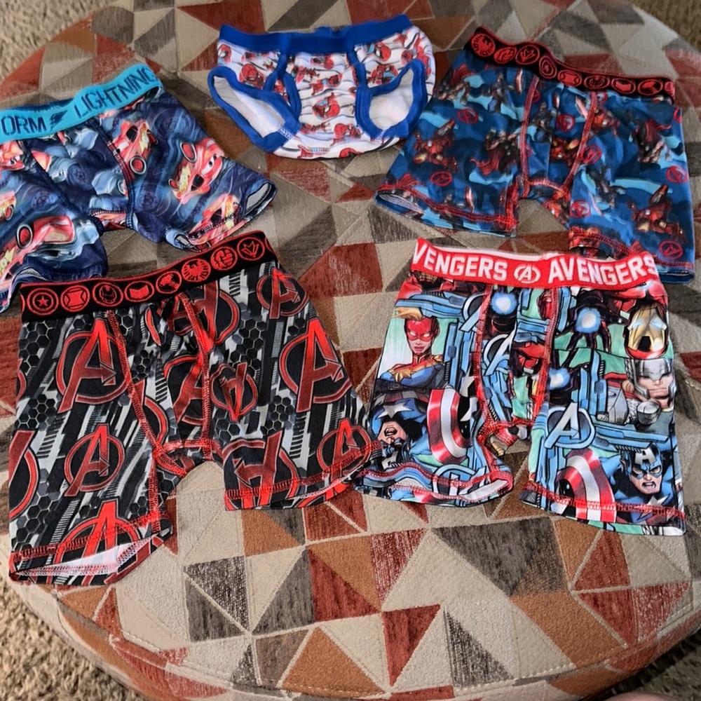4T multipack Marvel Avenger boxers